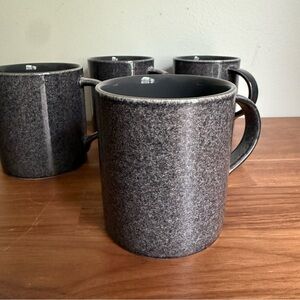 Mikasa Benson Slate 4 Coffee Mugs in excellent condition